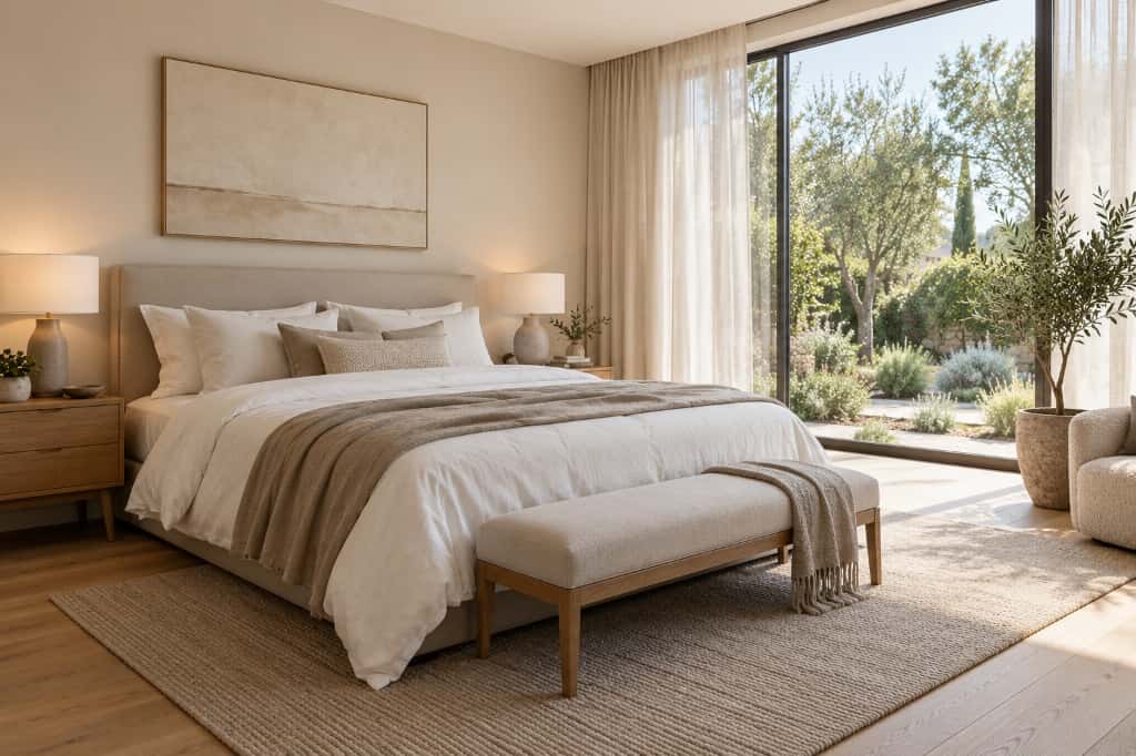 Master Bed.